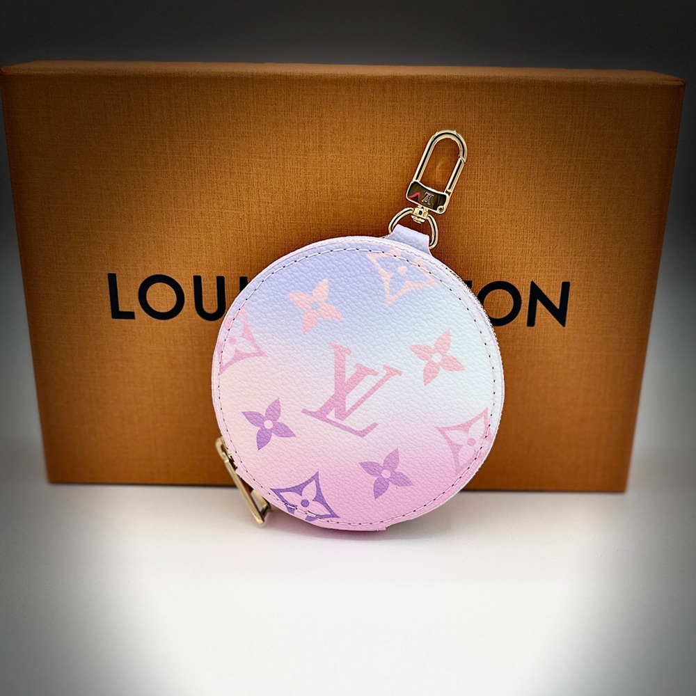 Spring in the city pastel pink coin purse